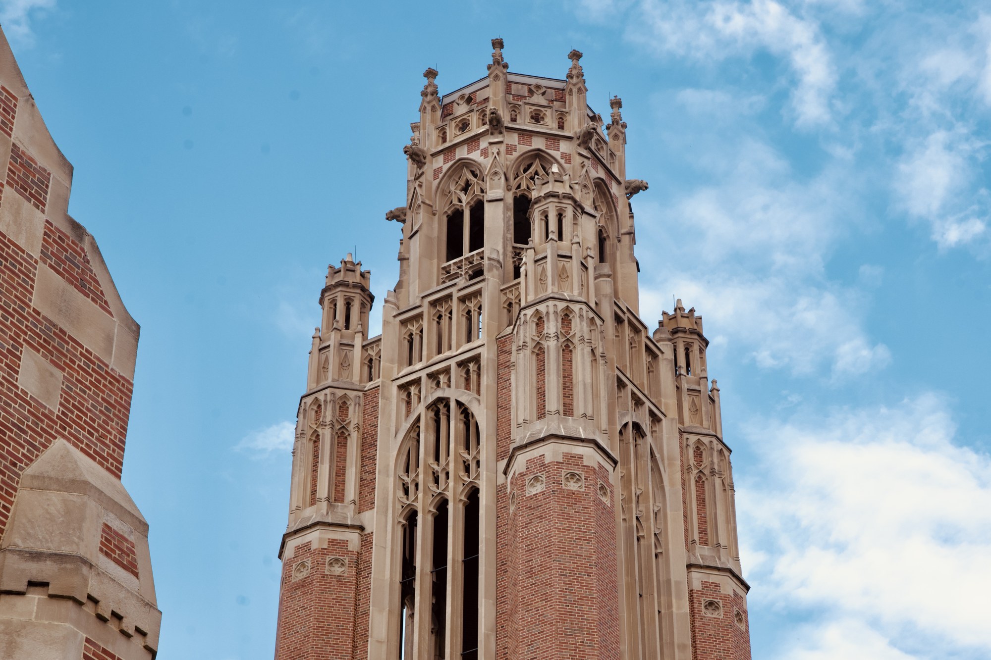 An ornate tower