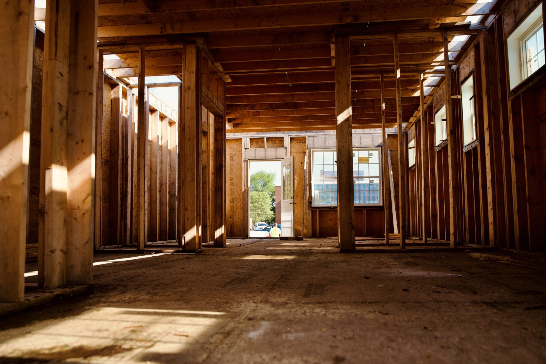 An interior of the home.